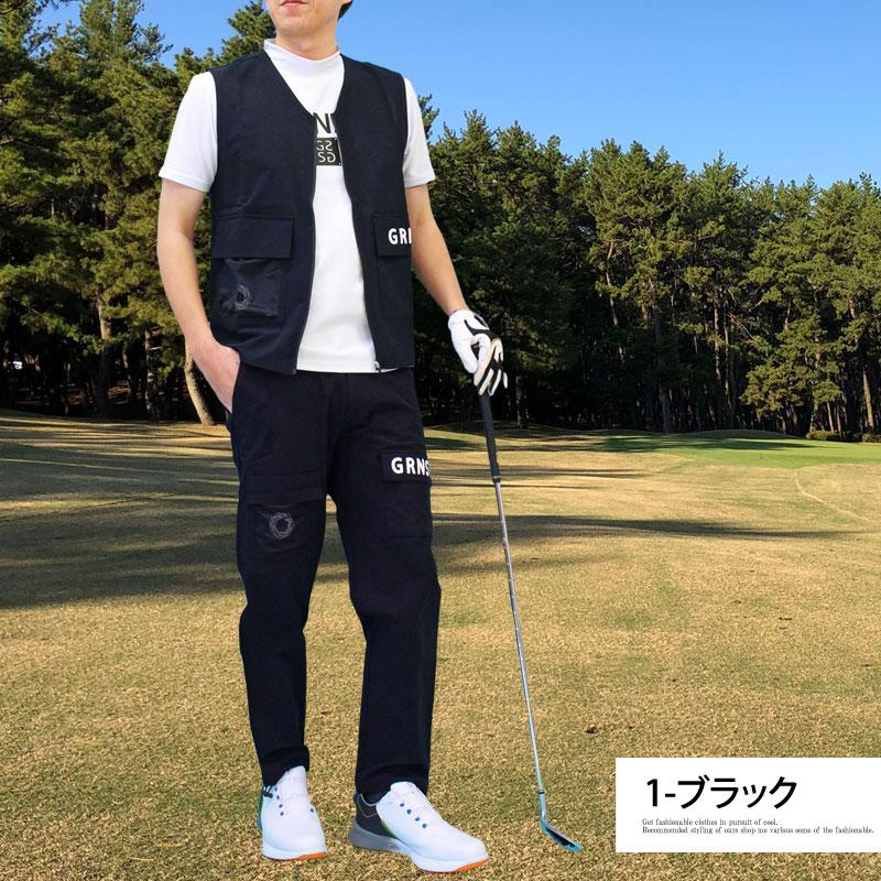 ゴルフセットアップ メンズ 多機能 上下セット ゴルフウェア GIORNO