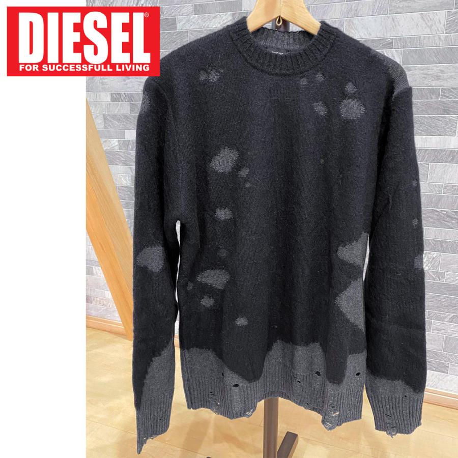 Diesel ディーゼル クルーネックニット モヘア ダメージ加工 K Slour メンズ ブランド T Ds 3 Topism Topism トップイズム メンズ通販 通販 Yahoo ショッピング