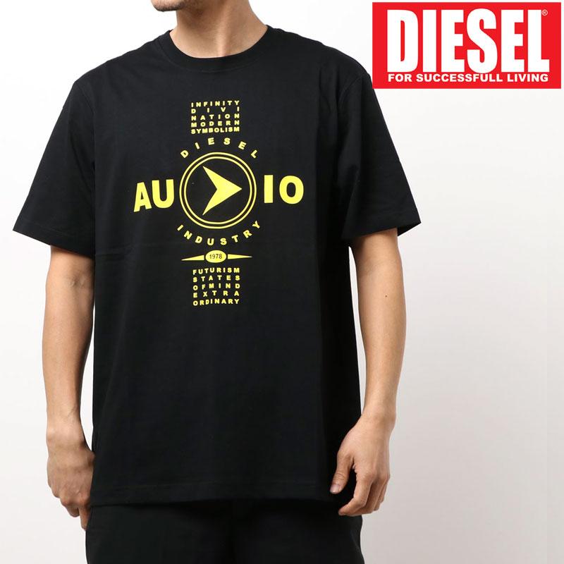 Diesel ディーゼル ロゴアイコンプリント クルーネック 半袖tシャツ T Just Y2 メンズ ブランド 祝日