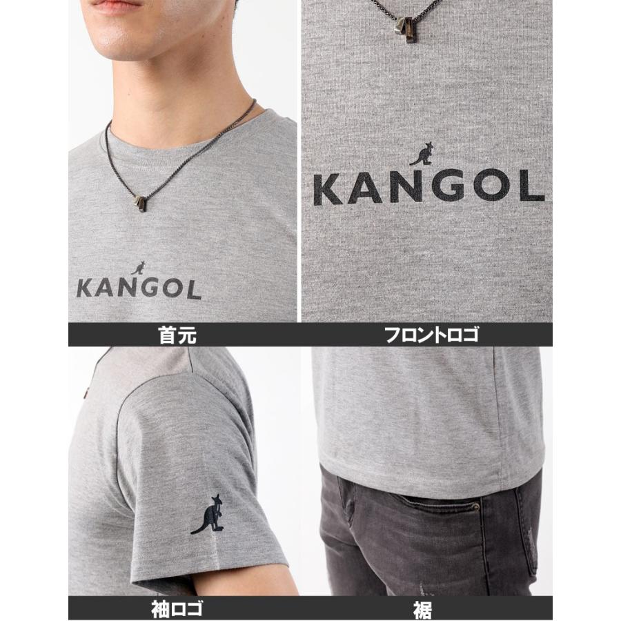 KANGOL/カンゴール 別注 Tシャツ メンズ 半袖 ビッグシルエット オーバーサイズ ワイド カットソー 男女兼用 ユニセックス 新作 ブランド ロゴプリント｜topism｜22