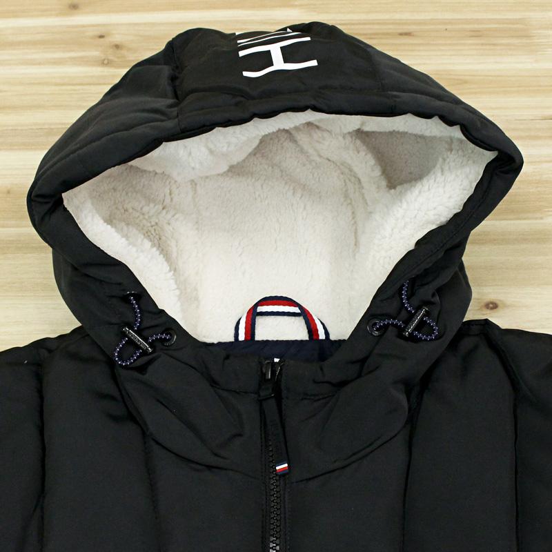 TOMMY HILFIGER トミー ヒルフィガー シェルパフード パファー TOMMY HILFIGER トミー ヒルフィガー シェルパフード パファー