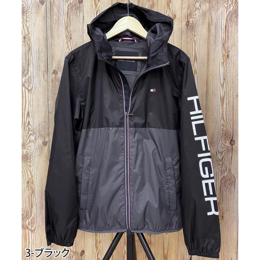 美品 トミーヒルフィガー ブルゾン シボレザー ブラック トミーヒルフィガー TOMMY HILFIGER PERFORMANCE HOODY PUFFER JACKET