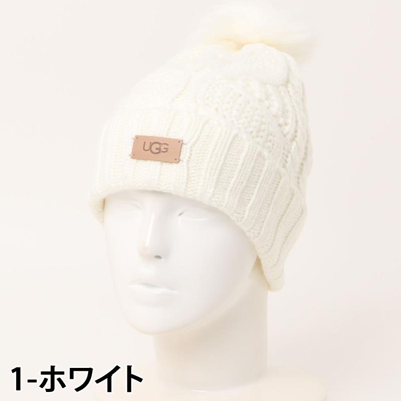 UGG ケーブルビーニー ホワイト O/S UGG Australia（アグオーストラリア） アグ UGG ケーブル ビーニー