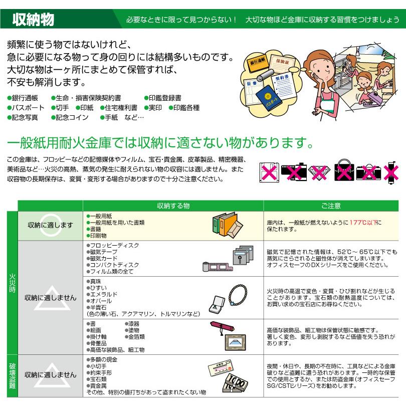 (受注生産品) 【搬入設置料金込み】ダイヤル式 耐火金庫 エーコー EIKO BSD-XA 重量94kg 準耐火時間1時間 /ダイヤル錠＋鍵(シリンダーキー)タイプ_6