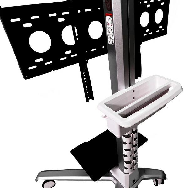 【軒先渡し】OS オーエス製 薄型ディスプレイスタンド 電動昇降式 DSH-65Eの画像