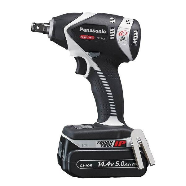 パナソニック 充電インパクトレンチ グレー (電池パック・充電器セット) EZ75A3LJ2F-H