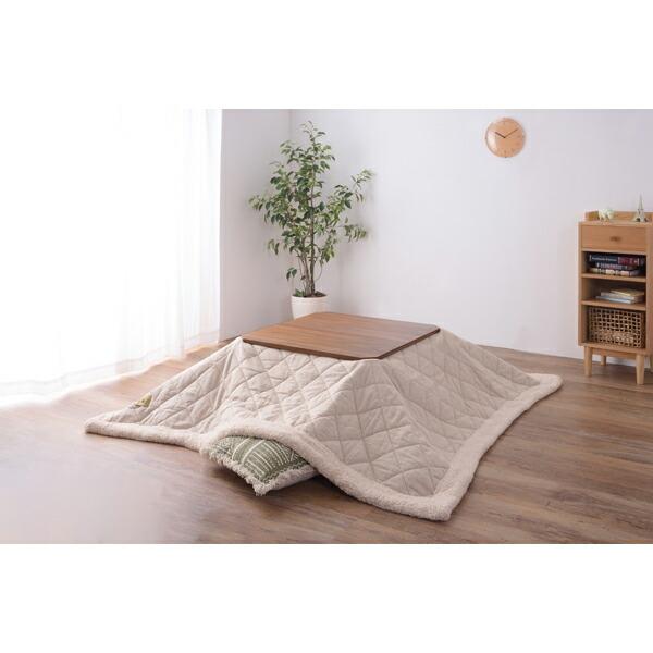 東谷 KK-101BE 薄掛こたつ布団 (正方形) ツイード : トップジャパン