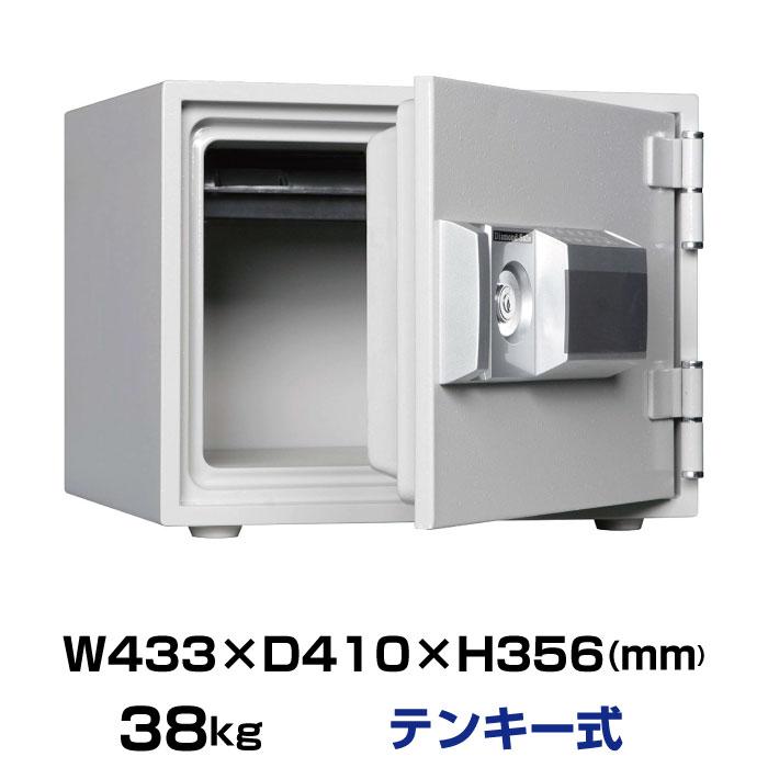 軒先渡し】テンキー式 耐火金庫 ダイヤセーフ MEK34-1 38kg 準耐火時間