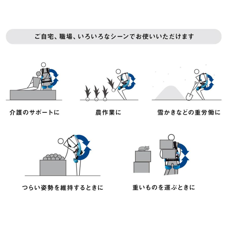 INNOPHYS マッスルスーツ ML MS008-ML-S0-0000-A INNOPHYS イノフィス マッスルスーツEvery ソフトフィット (M-L