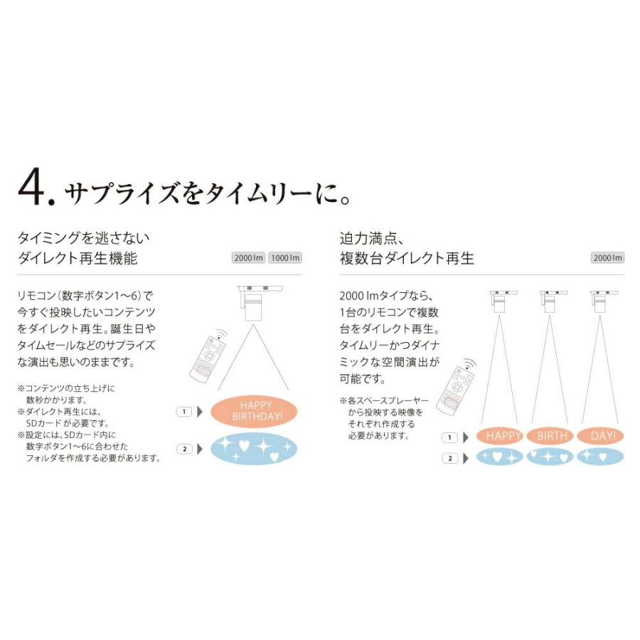 Space Player配線ダクト取付け型レーザープロジェクター、照明器具