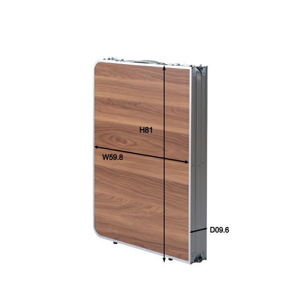 東谷 フォールディングテーブル ワイド D80 ODL-558 : トップジャパン