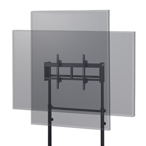 ハヤミ工産 PL-5337B ディスプレイスタンド大型用ハンドル昇降タイプ 