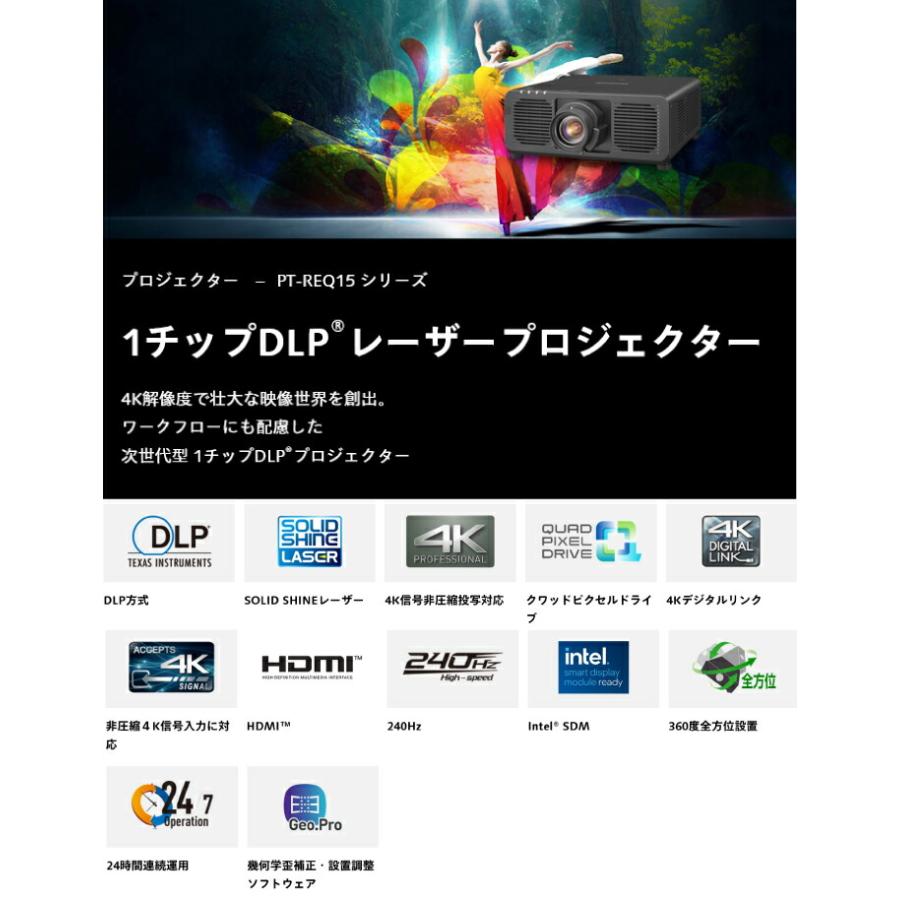 Panasonic（パナソニック） (受注生産品) DLPプロジェクター (レンズ