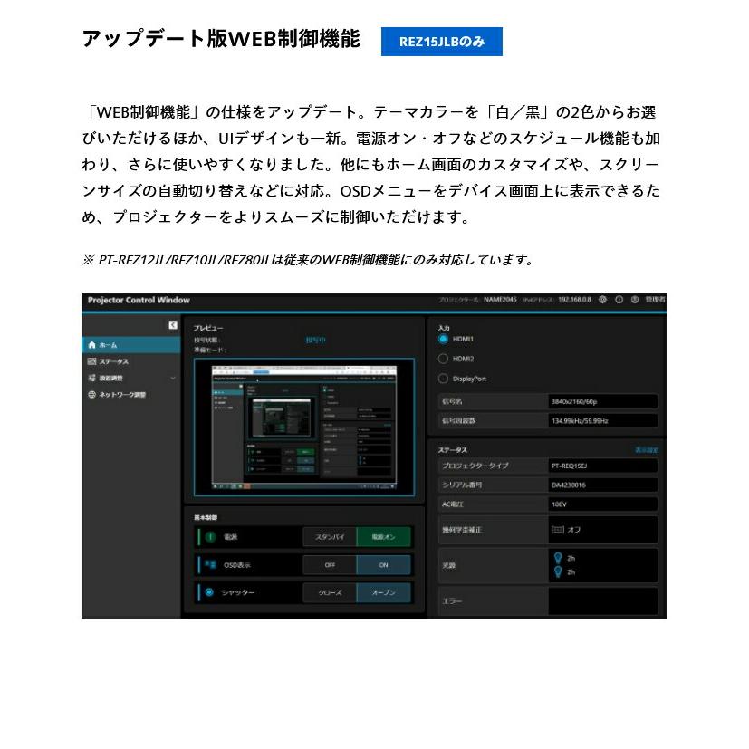 受注生産品) パナソニック DLPプロジェクター (レンズ別売) PT