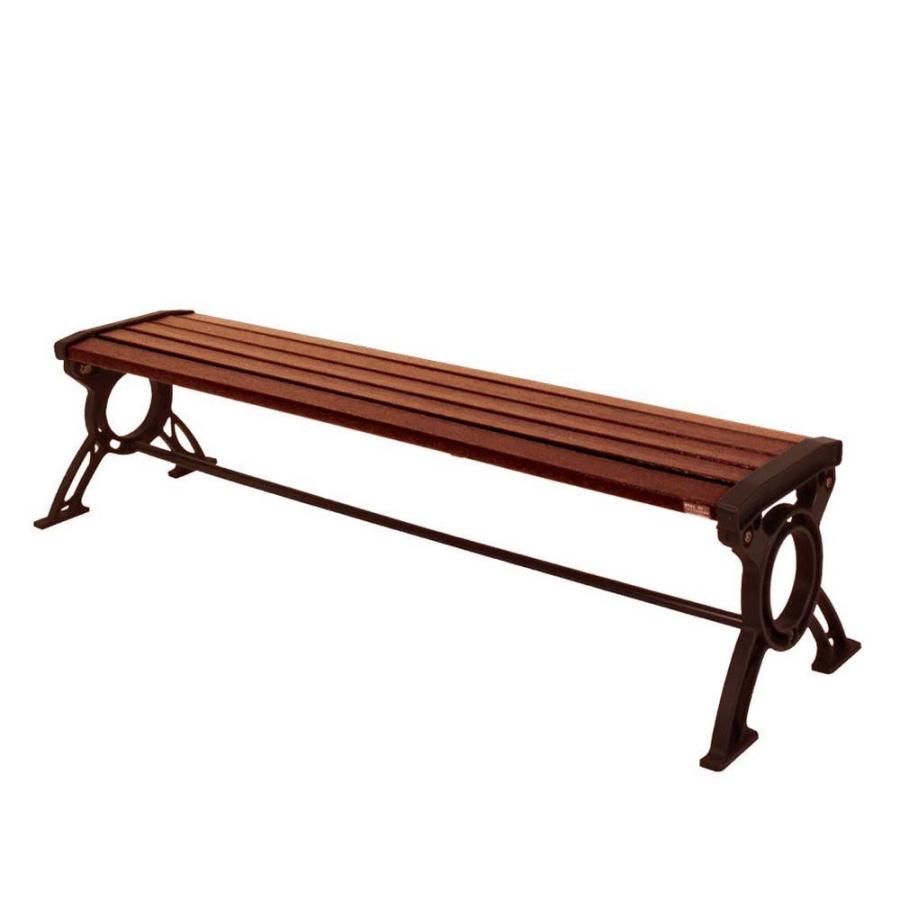 M様　再取引用商品（ベンチ） 車上渡し】ミヅシマ工業 リサイクルベンチ RB6-LC (1.8背無) (2440600