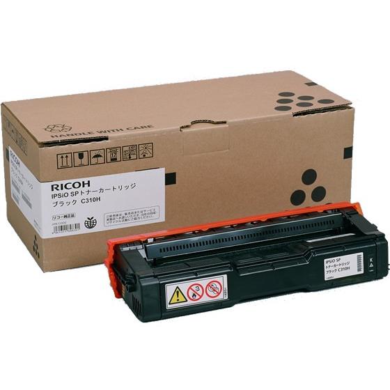 純正新品 RICOH IPSiO SP トナーカートリッジ ブラック C310H リコー（RICOH） IPSiO SP トナーカートリッジ ブラック C310H 純正品