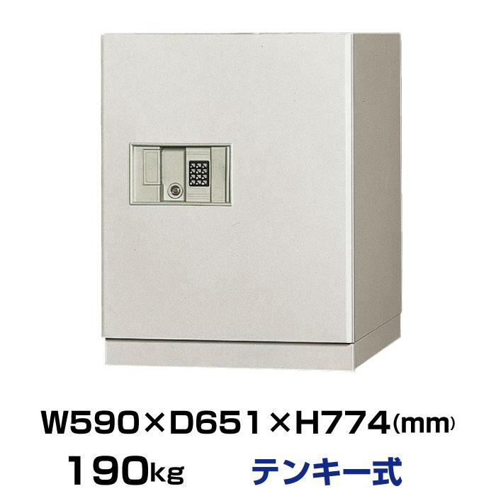 【車上渡し】日本アイエスケイ 耐火金庫 BS51-2E テンキー式 日本製 業務用 190kg