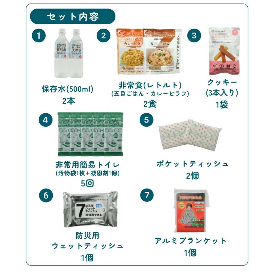 まとめ買い】クラウン CROWN 防災備蓄セット (1DAY) 8個セット CR