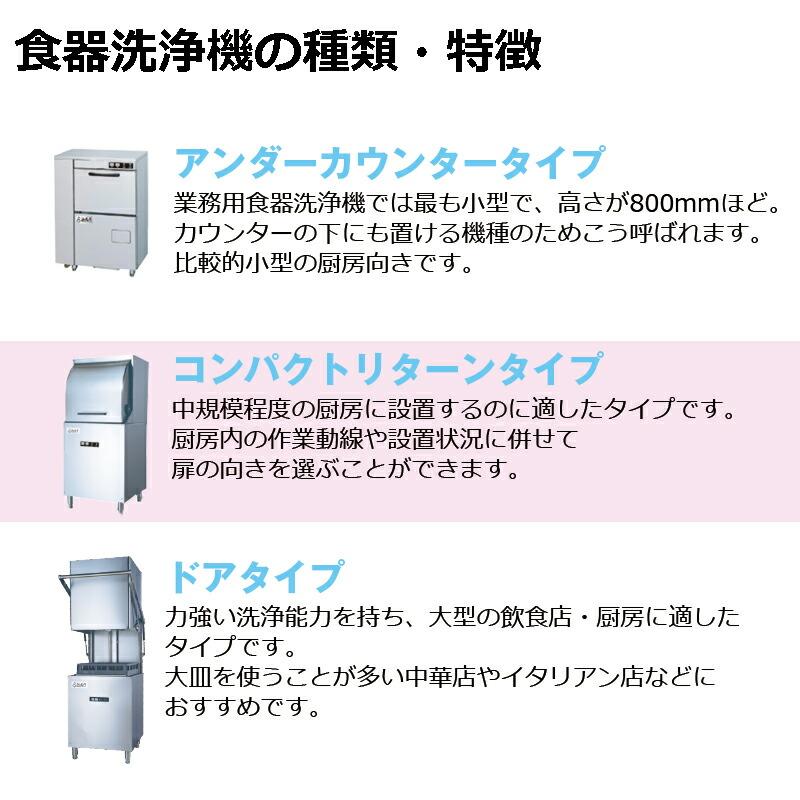 車上渡し】業務用食器洗浄機 シェルパ DJWE-450F (100V) 本体 車上渡し】業務用食器洗浄機 シェルパ DJWE-450F (100V) 本体