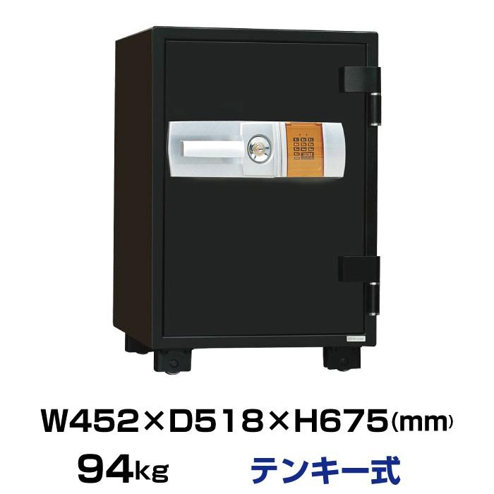 ダイヤセーフ 耐火金庫 DSE68-DX テンキー式 94kg : オフィス店舗用品 