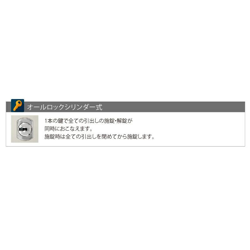 【設置見積必要商品】シリンダー式 耐火キャビネット エーコー EA4-3G 重量200kg 一般紙用1時間 / シリンダータイプの画像