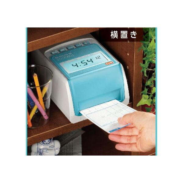 マックス（MAX） タイムレコーダー ER-110SUW/AB 抗菌仕様 電波時計
