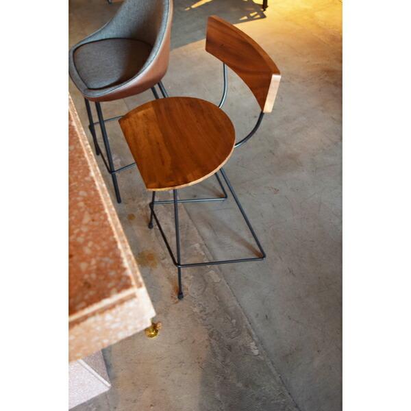 東谷 ジェラルド ウッドカウンターチェア JW-109 : オフィス店舗用品