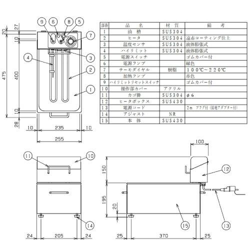 マルゼン（MARUZEN） (受注生産品) 【車上渡し】マルゼン 電気ミニ
