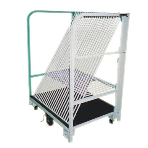 ZEBRA（ゼブラ） 【車上渡し】日本ベンリー ガラス仕切搬送台車 500kg