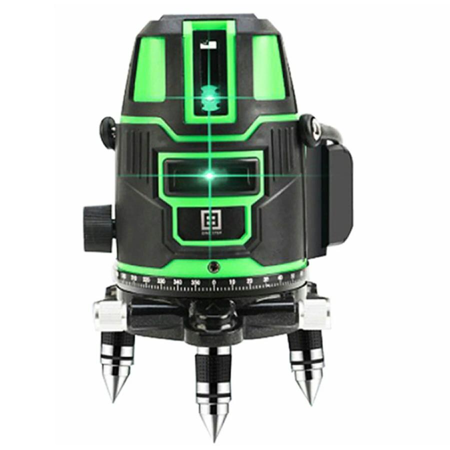TOOLS LIFE 5ライン グリーンレーザー墨出し器 onestepB08D J73F31
