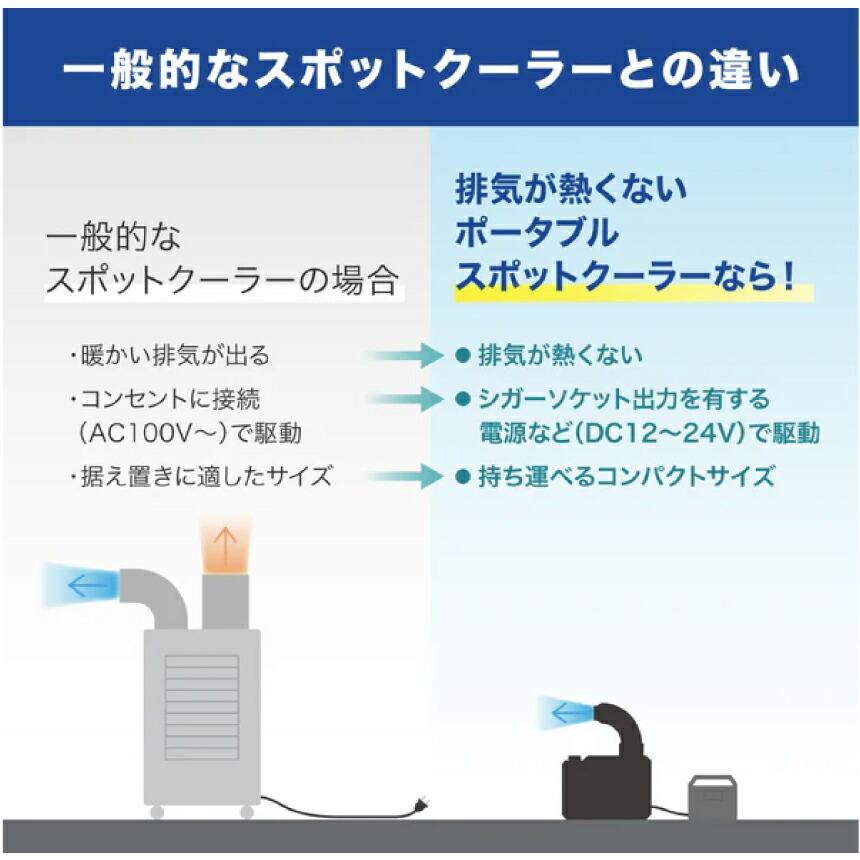 KING JIM（キングジム） ポータブルスポットクーラー PSC10 : オフィス