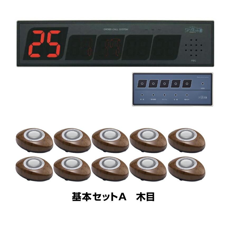 セット商品】オーダーコールシステム ソネット君 基本セットA (片面