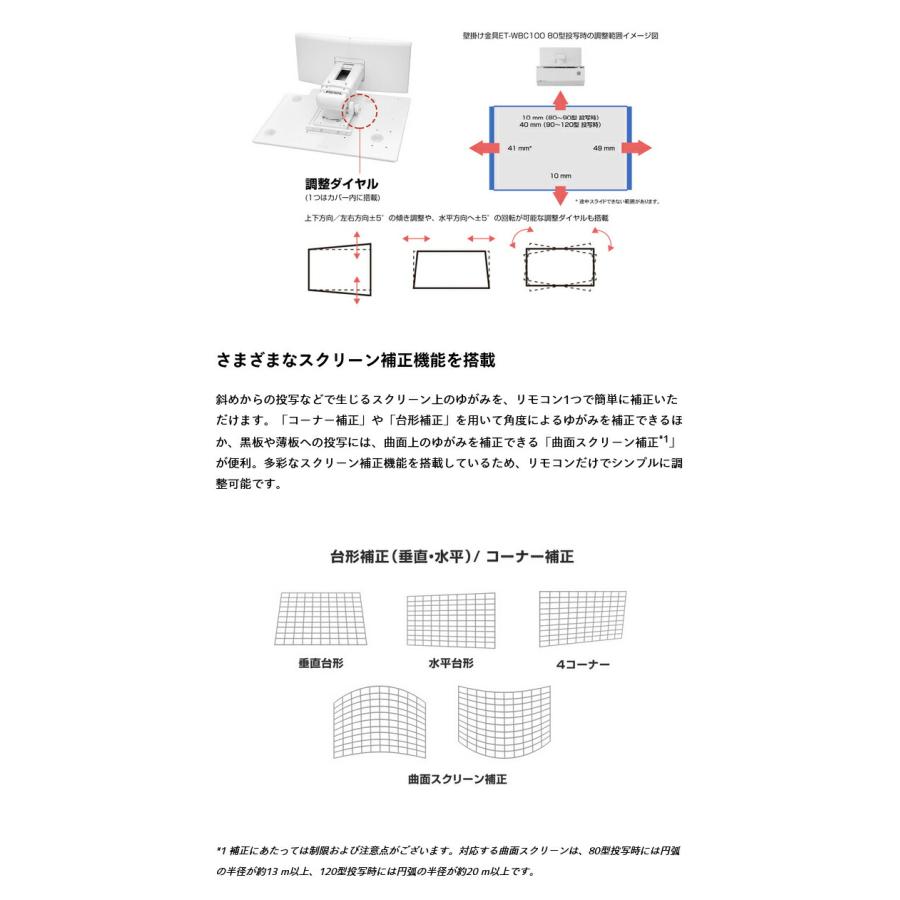 受注生産品) パナソニック 超短焦点液晶プロジェクター PT-CMZ50JB