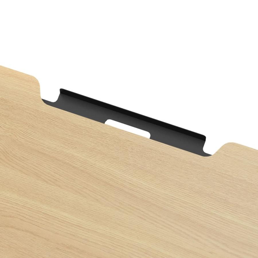 【車上渡し】アール・エフ・ヤマカワ ソリード フリーアドレス用オプション ハーフデスク 増連 W1200×D600 ホワイト×ホワイト (重量：25kg) RFTFH-1260ADWH-WL_2