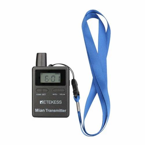 Retekess ツアーガイドシステム TT105 (双方向送信機×1台＆受信機×1台セット)_9