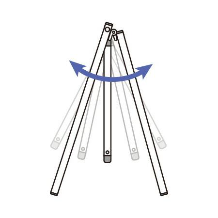 常磐精工 ポスタースタンド スイングサイン 450×450 SWSAC-450X450_2