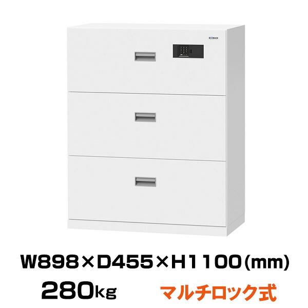 受注生産品) 設置見積必要商品 2マルチロック式 システム収納耐火金庫