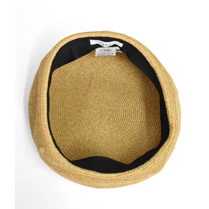 在庫一掃在庫一掃レディース ベレー帽 アブ (ABU) PAPER BERET ペーパーハット 帽子 NH-050 財布、帽子、ファッション小物 