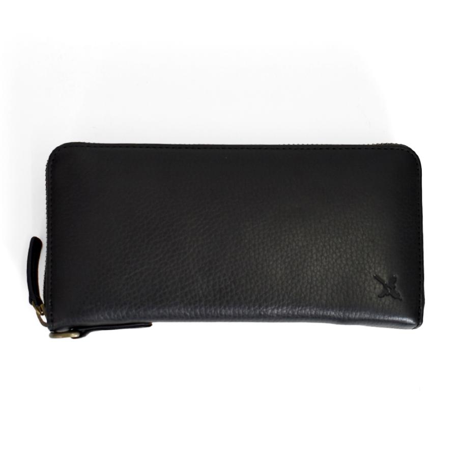 Ain Soph（アインソフ） 財布 金具付きラウンドファスナー長財布 革 