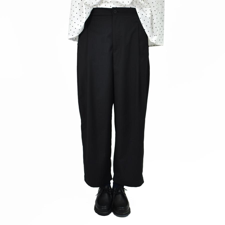 Bliss bunch（ブリスバンチ） パンツ タックワイドパンツ オケージョン