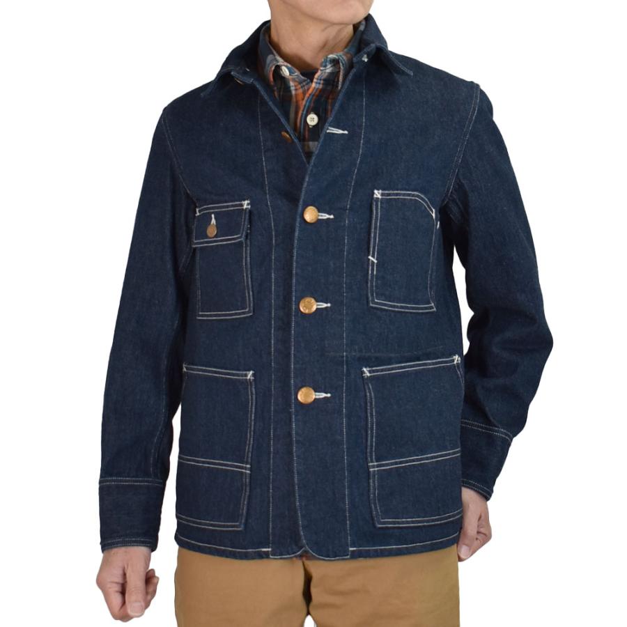 コリンボ COLIMBO ジャケット YARD BOSS COVERALL 12OZ SELVADGE DENIM
