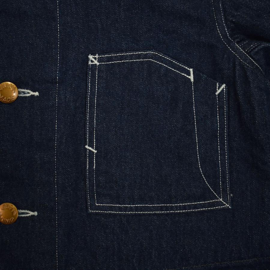 コリンボ COLIMBO ジャケット YARD BOSS COVERALL 12OZ SELVADGE DENIM