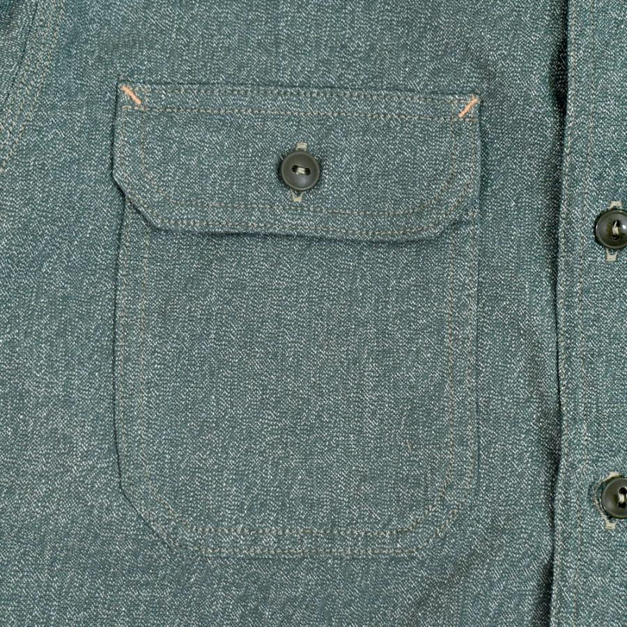 コリンボ COLIMBO シャツ BUTTE WORK SHIRT HEATHER CHAMBRAY ビュート