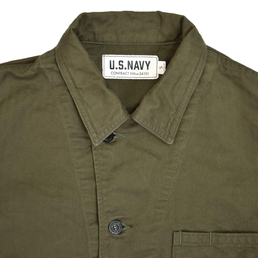 コリンボ COLIMBO ジャケット NAVAL WORK JKT. N-3 TYPE HERRINGBONE