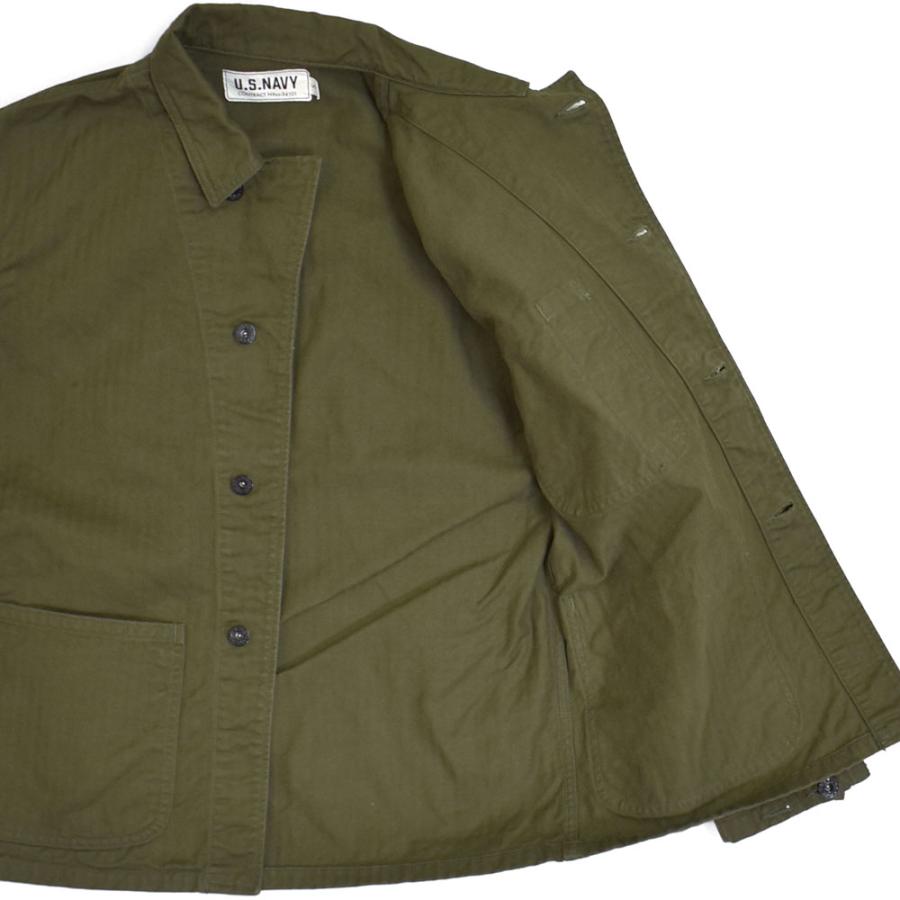 コリンボ COLIMBO ジャケット NAVAL WORK JKT. N-3 TYPE HERRINGBONE