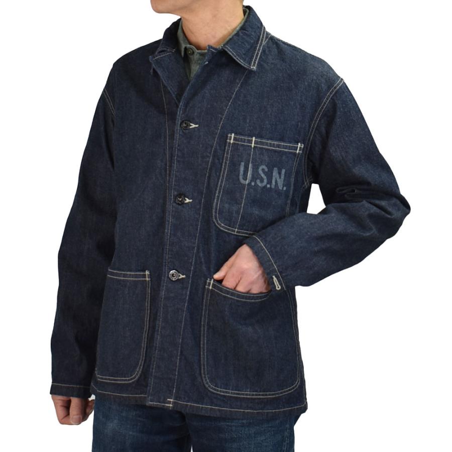 コリンボ COLIMBO ジャケット NAVAL WORK JKT. N-3 TYPE 12OZ DENIM