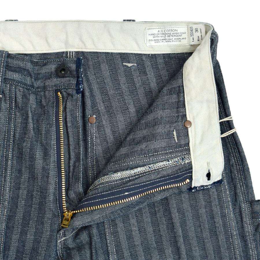 コリンボ COLIMBO パンツ Coalwood Painter Pants Indigo Herringbone 