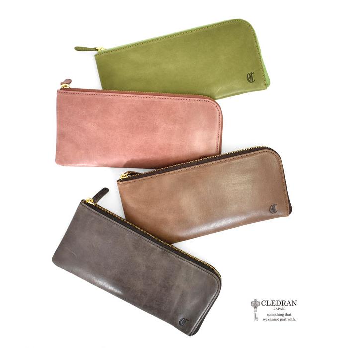 CLEDRAN（クレドラン） 財布 長財布 GRANDI SLIM WALLET レザー ロング