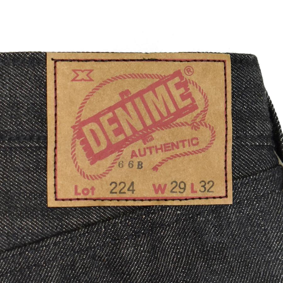 Denime（ドゥニーム） ジーンズ Lot 224-66B 66MODEL BLACK DENIM