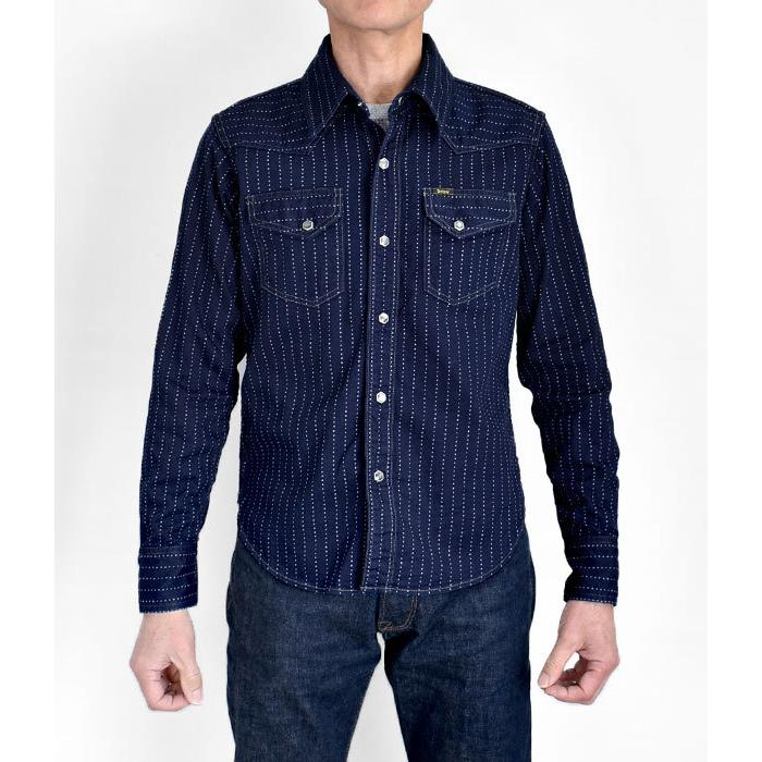 ポンパドー ビター メンズ 長袖シャツ デラックスウエア (DELUXEWARE